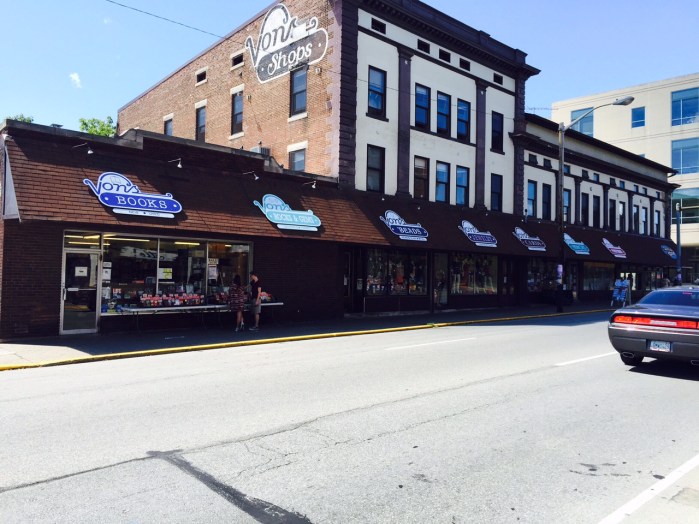 Von's Bookstore has grown beyond comprehension.